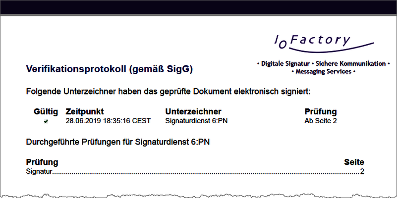 Elektronische Signatur 3