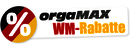 orgaMAX WM-Rabatte